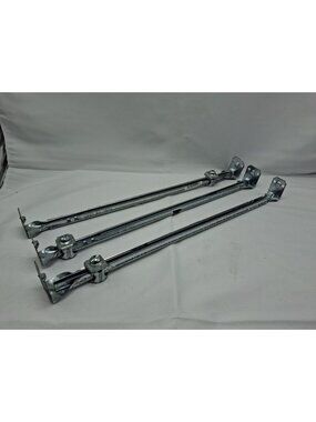 3 pack DACO  Silver Metal Bar hanger Ceiling Electric Box Mounting Hardware